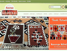 Tablet Screenshot of karatepekilimleri.com